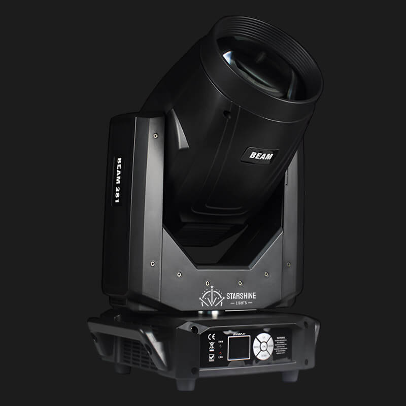 F1 381W DMX Moving Beam Light with Prism for Stage Lighting