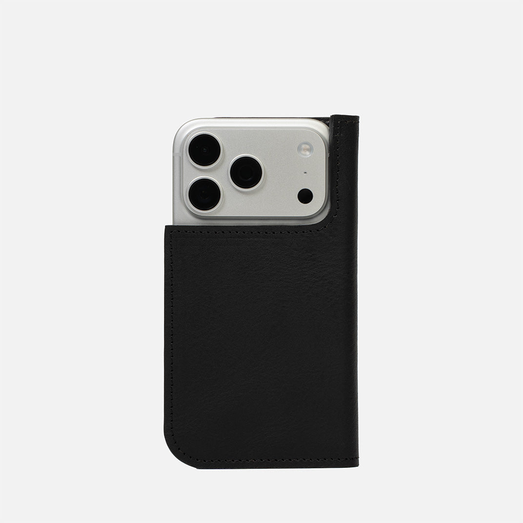 Leather Folio Case Wallet for iPhone 17 Series with MagSafe - The Minimalist 1.0