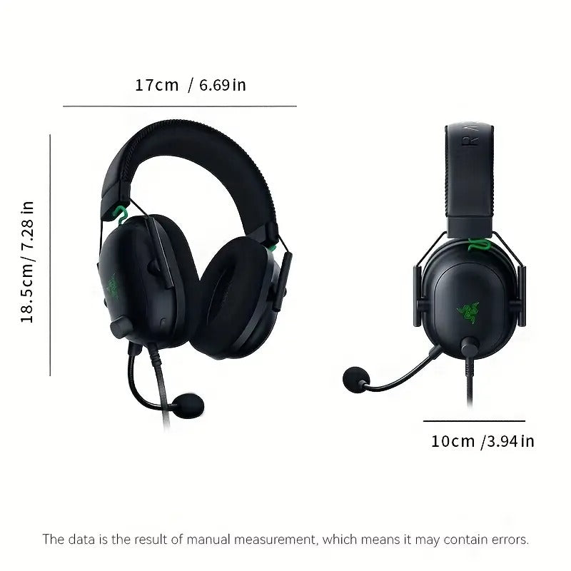 V2 Wired Gaming Headset with USB Sound Card-2