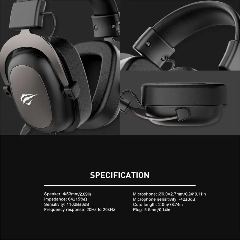Wired Gaming Headset and Surround Sound with Mic-1