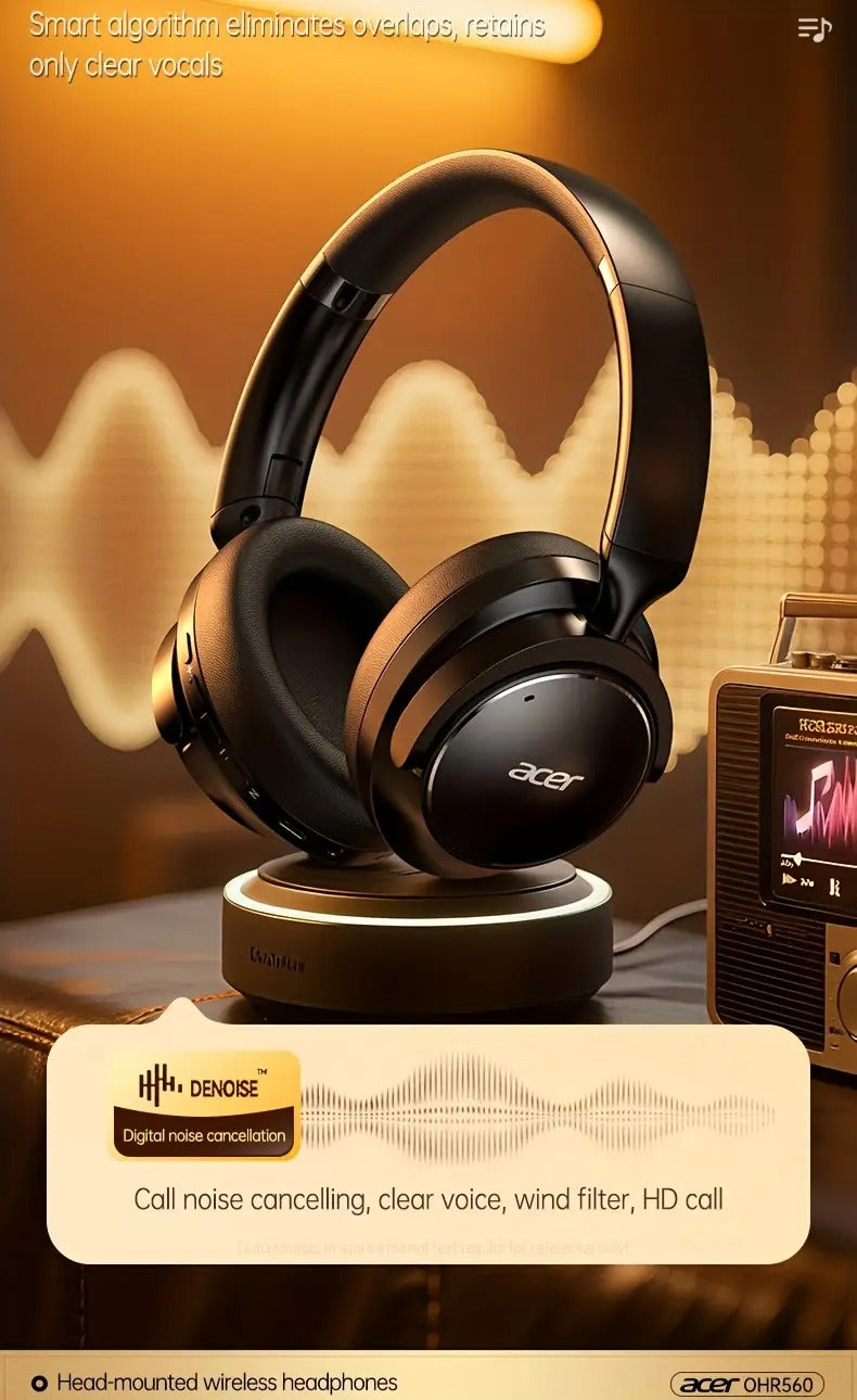 Wireless Over-Ear Headphones with Noise Cancelling-2