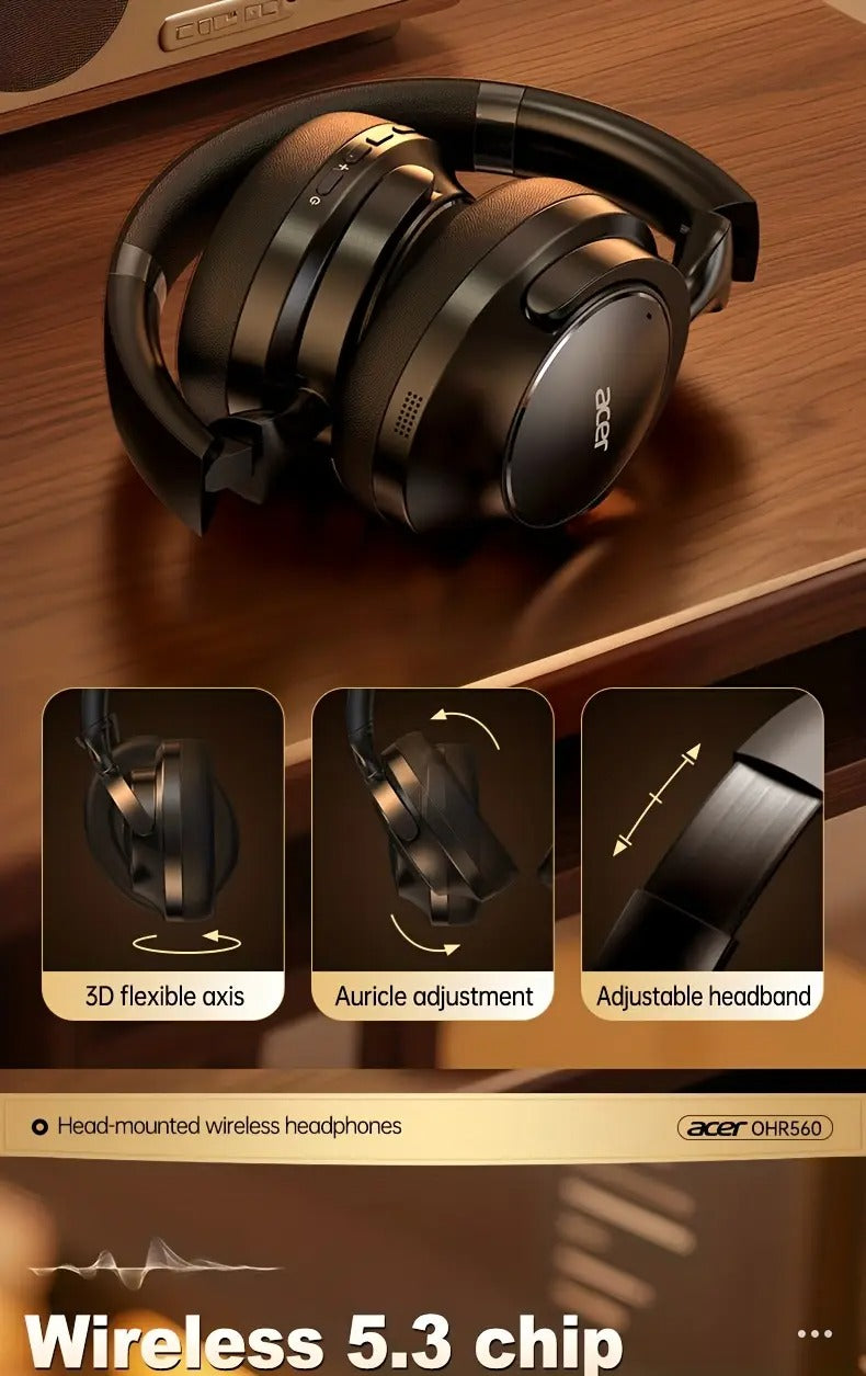 Wireless Over-Ear Headphones with Noise Cancelling-3